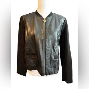 Michael Kors Womens Leather Jacket